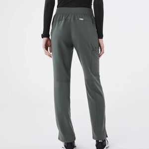 Figs Kade Cargo scrub pant in bonsai